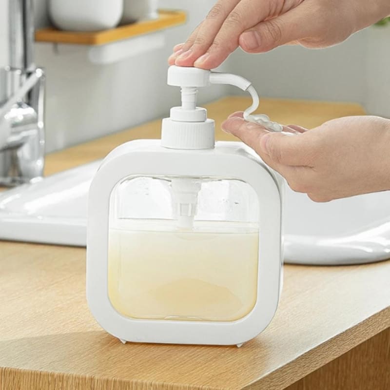 Dispenser de Sabonete Líquido Abs para Banheiro e Cozinha