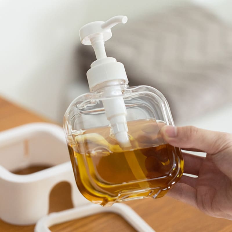 Dispenser de Sabonete Líquido Abs para Banheiro e Cozinha