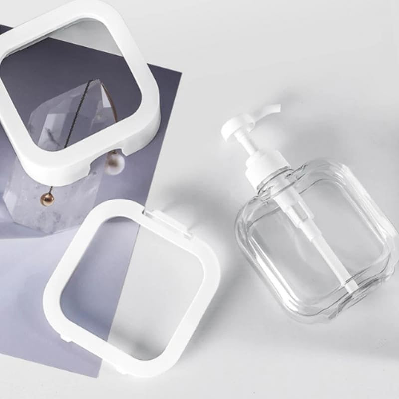 Dispenser de Sabonete Líquido Abs para Banheiro e Cozinha