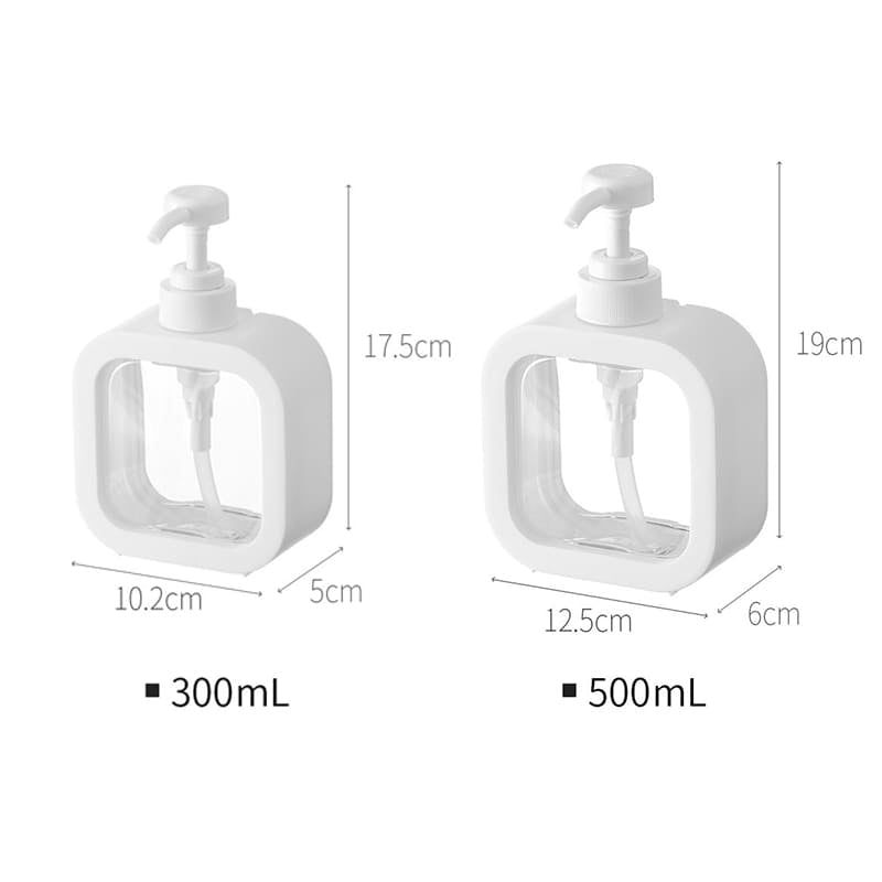 Dispenser de Sabonete Líquido Abs para Banheiro e Cozinha