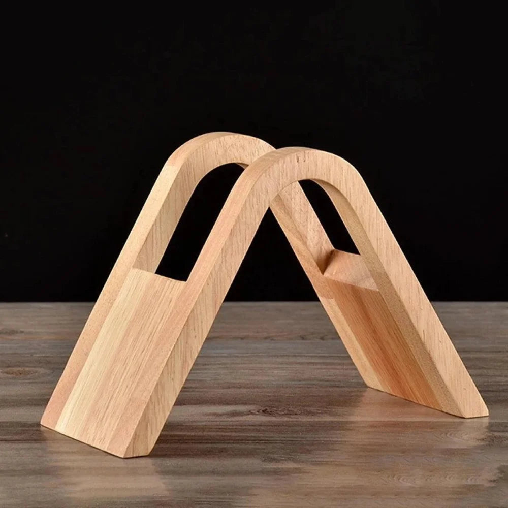 Suporte para Filtro de Café em Bambu Maciço Vertical