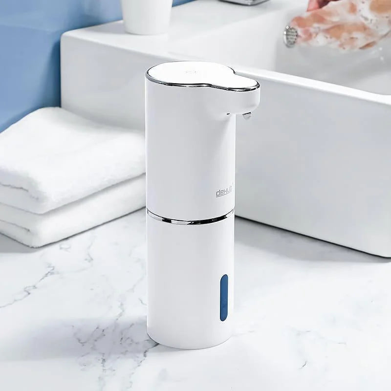 Saboneteira Dispenser Automática com Espuma e Usb para Banheiro