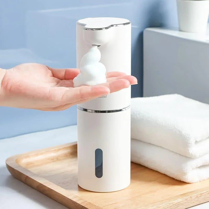 Saboneteira Dispenser Automática com Espuma e Usb para Banheiro