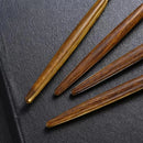 Jogo de Talheres de Aço Inox 30 Peças com Cabo Amadeirado