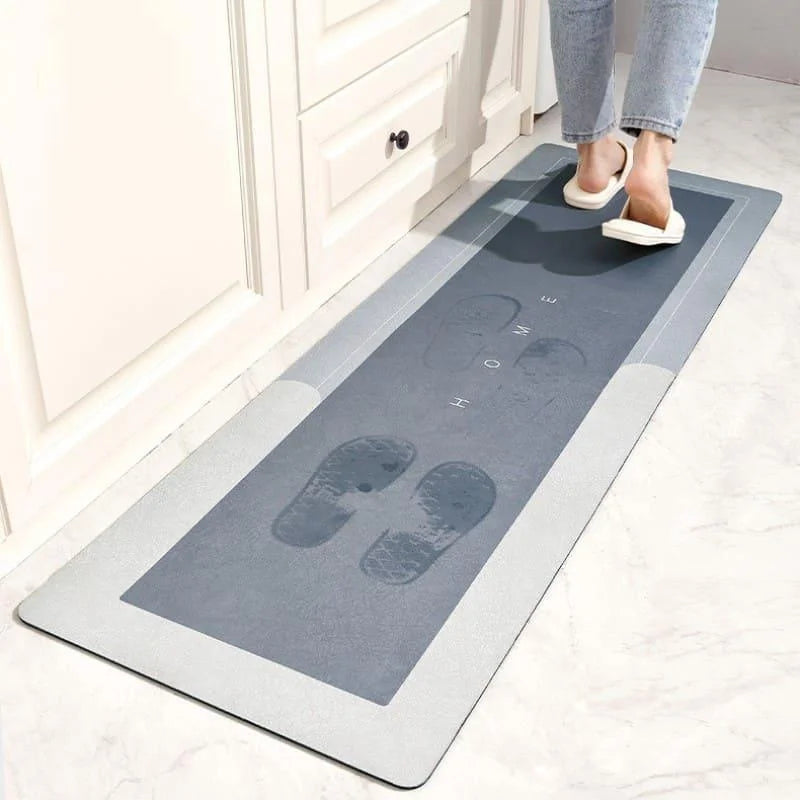 Tapete Antiderrapante com 3 Camadas Absorventes para Cozinha