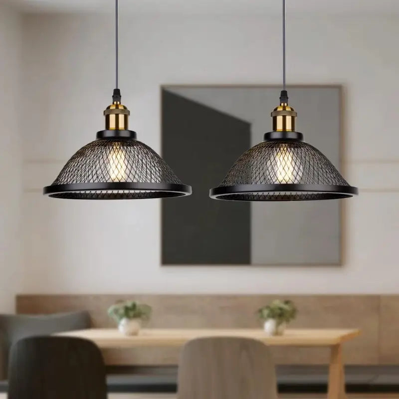 Pendente Bistrô Preto Estilo Industrial Noir Loft